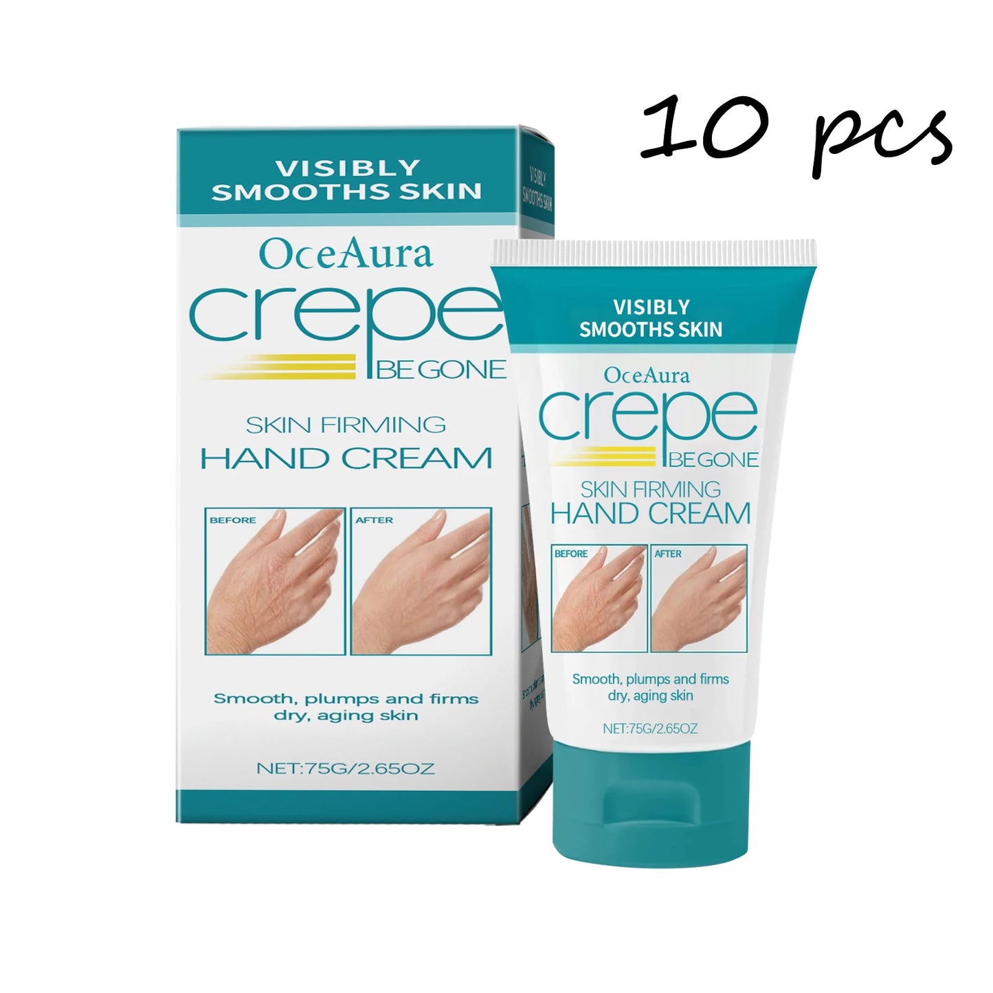 Oceaura Collagen Firming Hand Cream Improve Skin Elasticity Tightening Repair Damaged Skin Barrier Smoothing Hand Care Cream