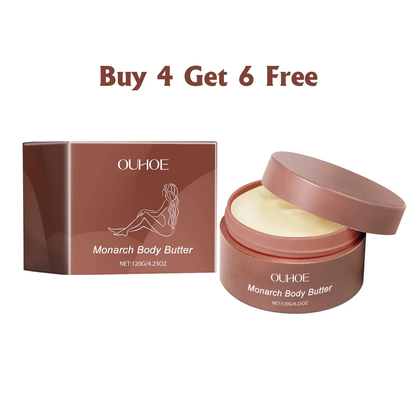 OUHOE Body Moisturizing Care Cream Moisturizing Intense Hydration Skin Delicate Tender Skin Protect Smooth Body Care Cream