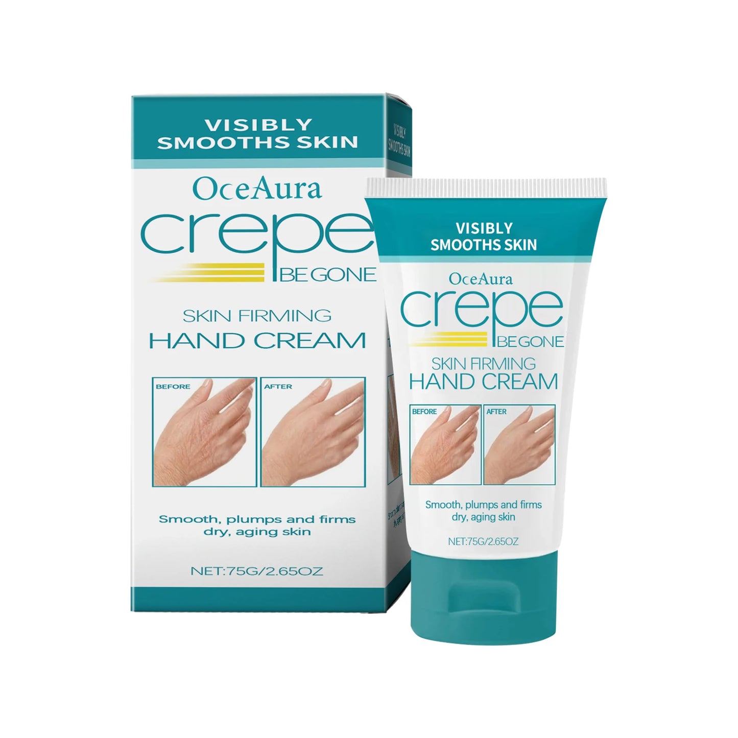 Oceaura Collagen Firming Hand Cream Improve Skin Elasticity Tightening Repair Damaged Skin Barrier Smoothing Hand Care Cream