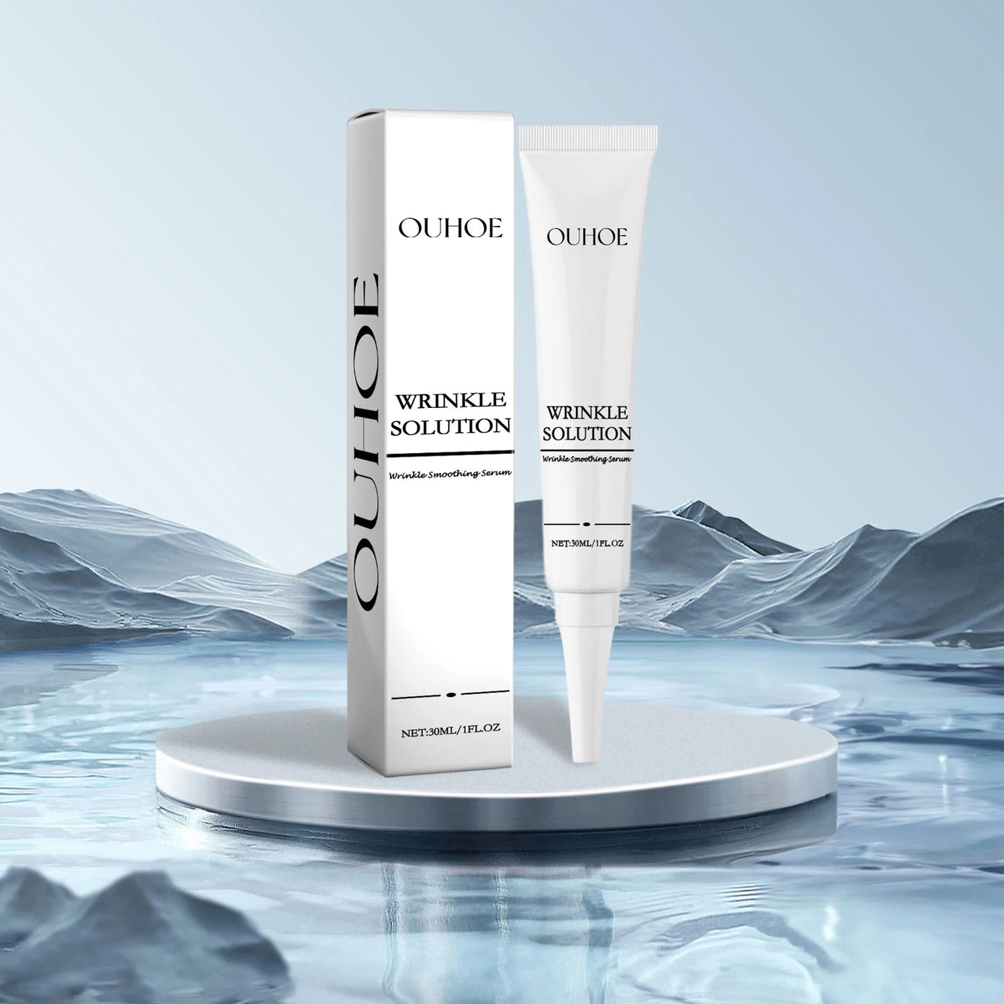 OUHOE Anti Wrinkle Essence Cream Firms Facial Skin Fades Fine Lines Raises Head Lines Brighten Skin Barrier Repair Essence Cream