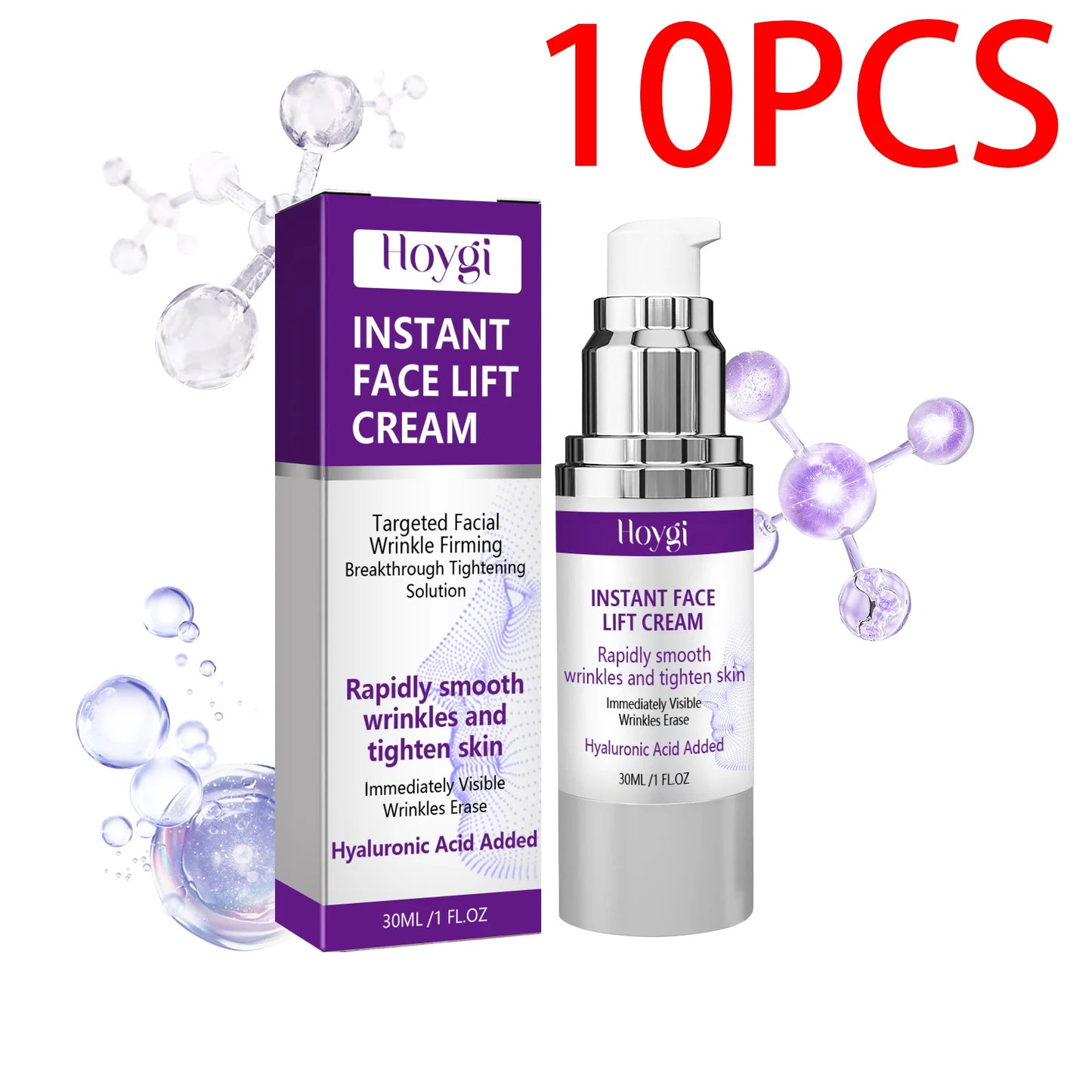 Hoygi Face Lifting Cream 30ml Face Moisturizer Wrinkle Reduction Firming Hydration Winter Skincare Dull Skin Treatment