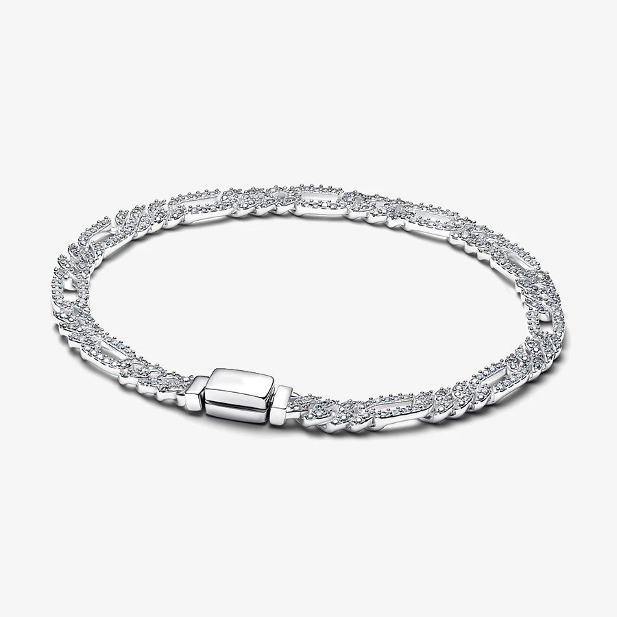 2026 New 925 Silver Heart Eternal Rose Plant Specimen ME Tennis Adjustable Blue Bow Bracelet DIY Exquisite Charm Jewelry Gift