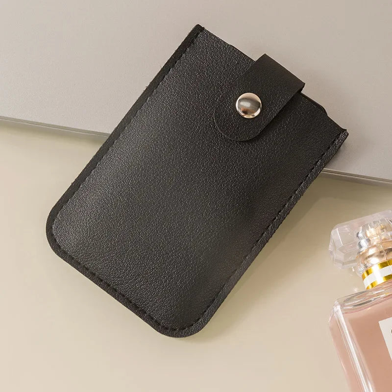 1Pcs PU Leather Card Holder Luxury Design Wallets Slim Compact Multiple Slots Organizer For Bank Cards Cash Women's Wallet Bag