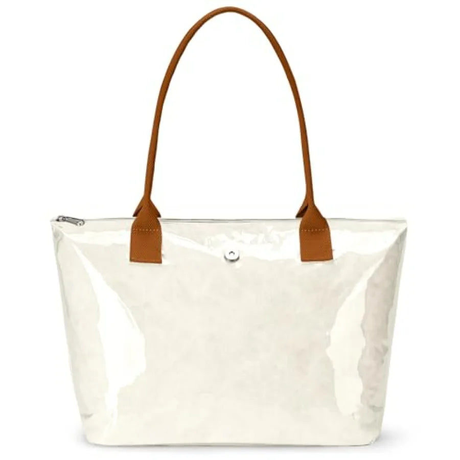KALIDI Tote Bag for Women Nylon Top-Handle Purse, Large Capacity Shoulder Hobo handBag with Zipper Leisure Foldable Weekend