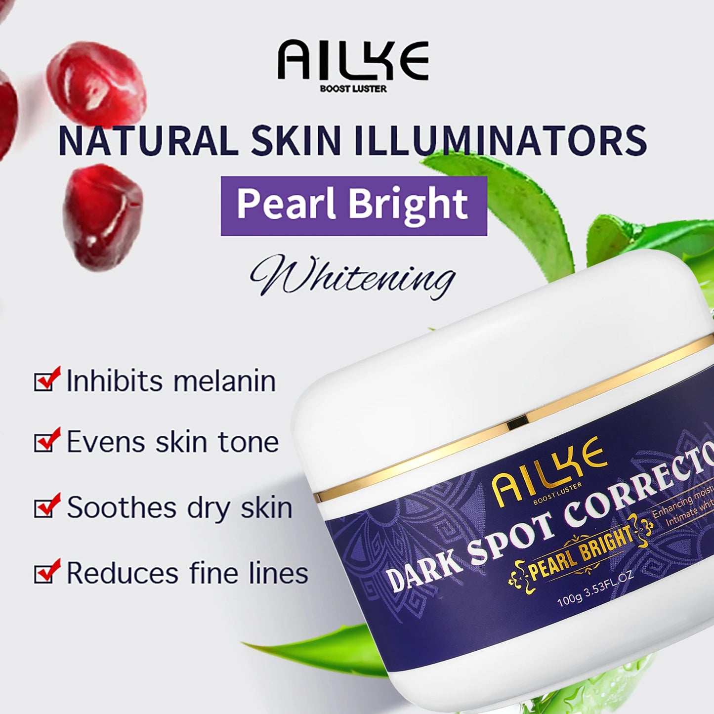 AILKE Glutathione 5in1 Skin Care Kit With Serum And Lotion