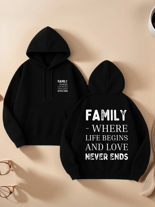 Graphic Hoodie Women, Letter Print, Casual Aesthetic, Fleece, Casual Everyday Wear, For Teens
