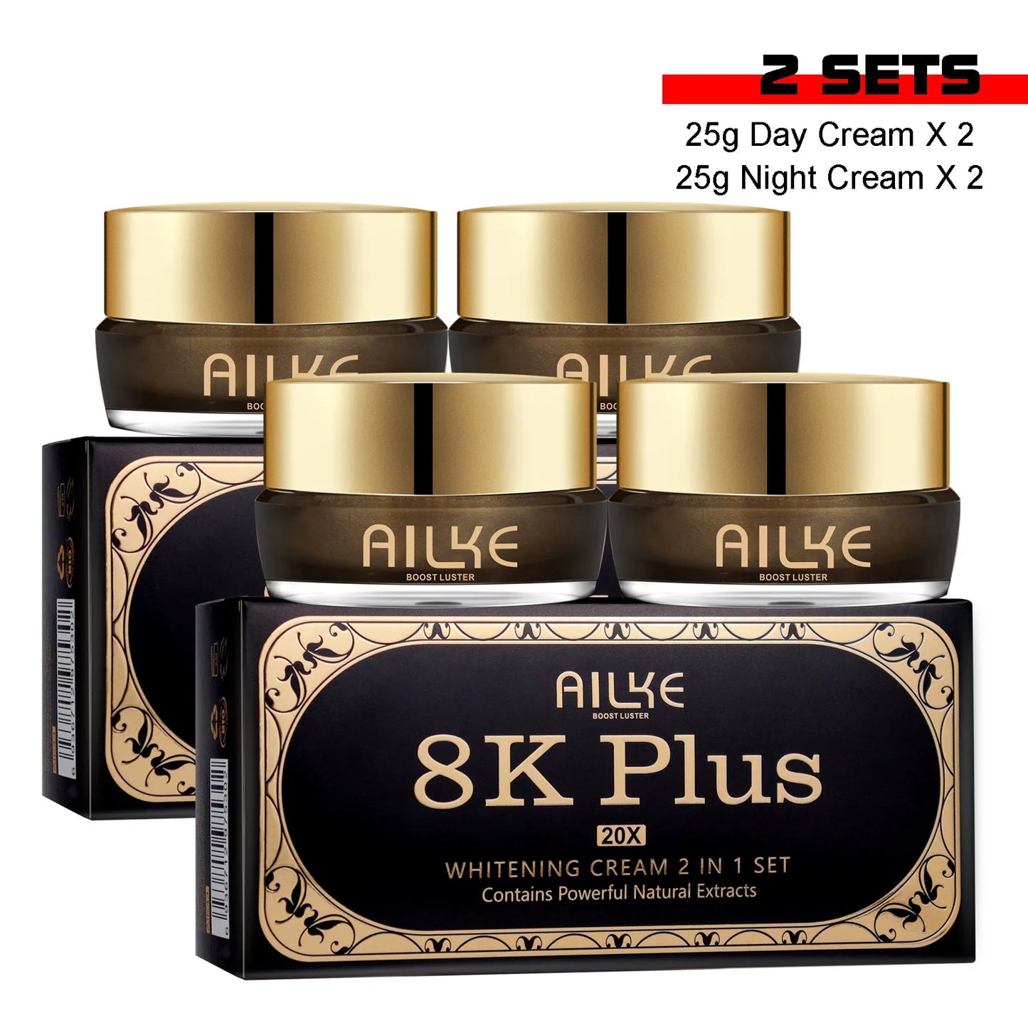 AILKE Whitening Face Cream Dark Spots Reduction And Anti Aging