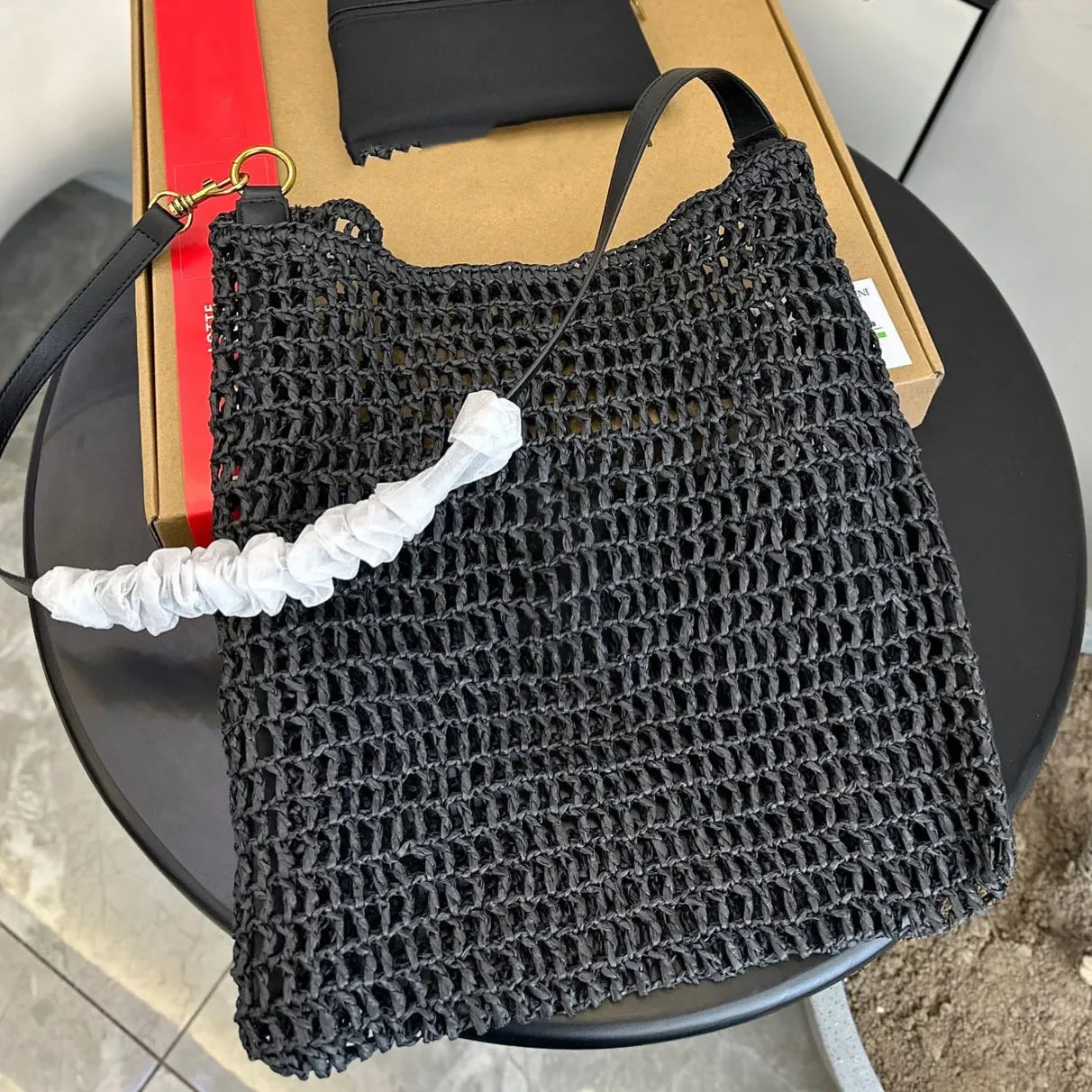 Icare Maxi Tote Evening Designer Women Luxury Handbag Raffias Hand-Embroidered Straw High Quality Beach Large Capacity Totes Sho