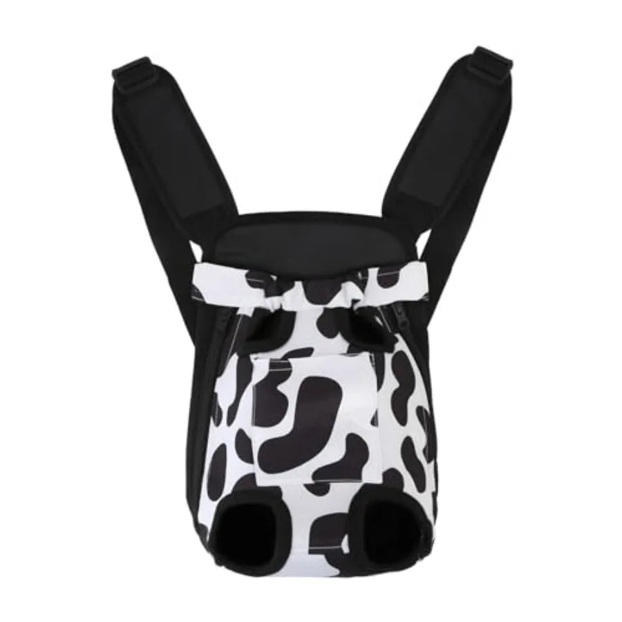 Dog Backpack Carrier/Cat Carrier, Adjutabe Pet Front Carrier Trave Bag for Puppy ediu Dog, eg Out, oft Ventiated Doggie Chet Ca