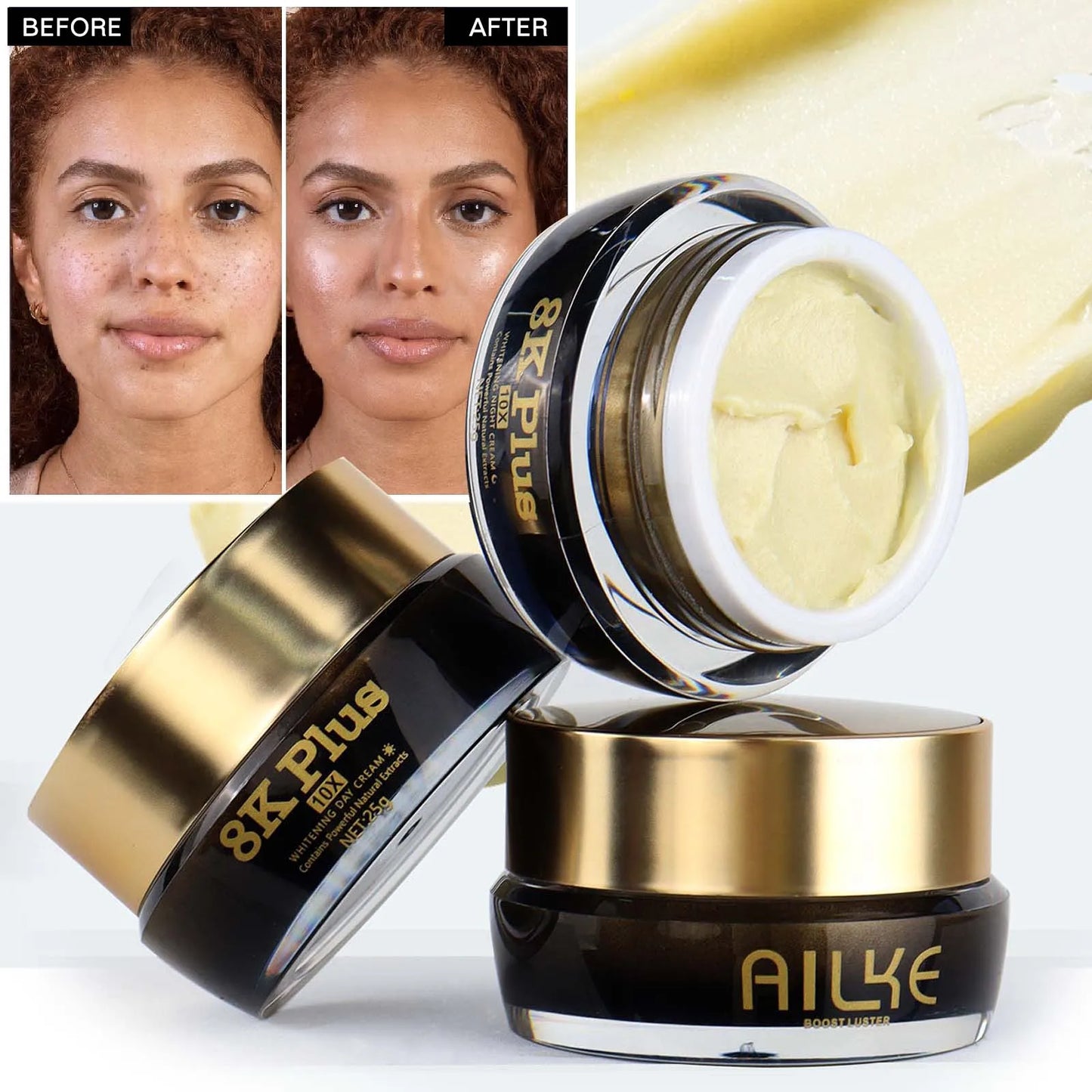 AILKE Whitening Face Cream Dark Spots Reduction And Anti Aging