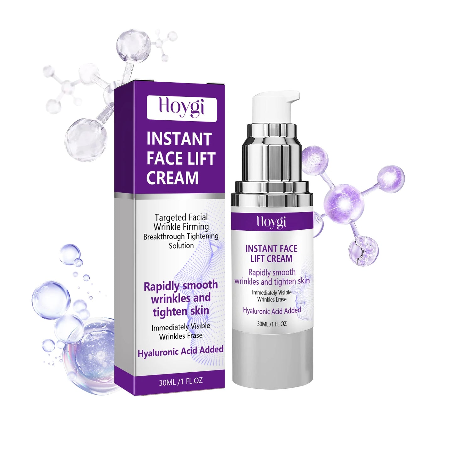 Hoygi Face Lifting Cream 30ml Face Moisturizer Wrinkle Reduction Firming Hydration Winter Skincare Dull Skin Treatment