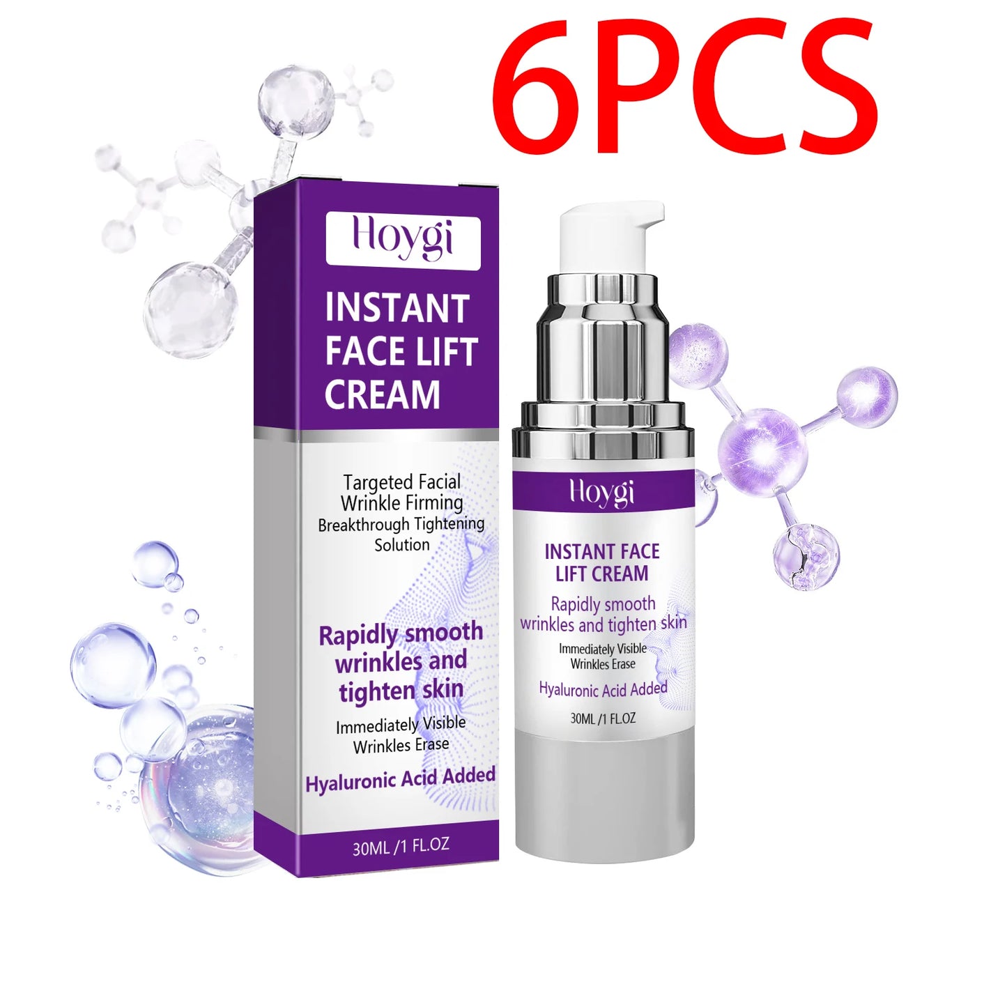 Hoygi Face Lifting Cream 30ml Face Moisturizer Wrinkle Reduction Firming Hydration Winter Skincare Dull Skin Treatment