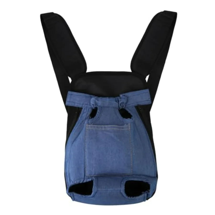 Dog Backpack Carrier/Cat Carrier, Adjutabe Pet Front Carrier Trave Bag for Puppy ediu Dog, eg Out, oft Ventiated Doggie Chet Ca